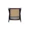 Manhattan Comfort Hamlet Accent Chair in Black and Natural Cane ACCA04-BK - alternate 4